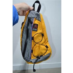 Overland Equipment Yellow & Black Sling Bag Day Pack
